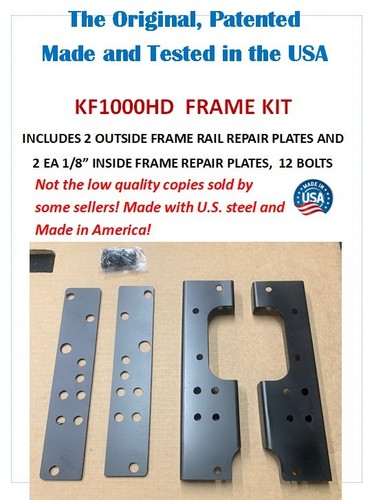 Mower frame repair - hd,