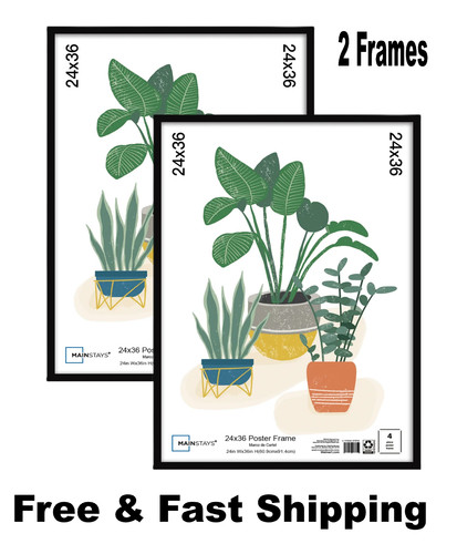 Mainstays 24x36 black - mainstays,