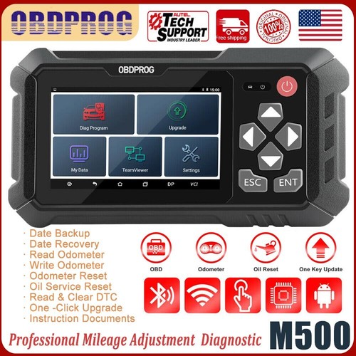 Obdprog m500 mileage odometer - mileage,